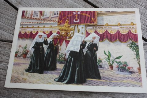 Chromo Côte d'Or Belgische folklore